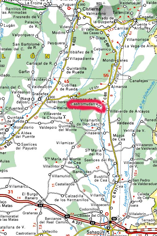 como llegar a castromudarra